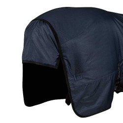 Coperta da esterno Equestro Nevada 250 g in tessuto ripstop Marina Blu marino Coperta da esterno Equestro Nevada 250 g in tessuto ripstop Marina Blu marino