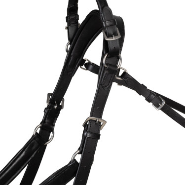 Cintura da salto in pelle Supreme Nero