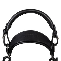 Cintura da salto in pelle Supreme Nero