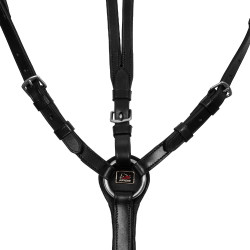 Pettorale Supreme hunting con martingala regolabile Nero