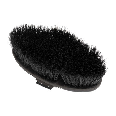 Spazzola Equestro flessibile con setole da 5 cm Nero