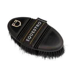 Spazzola Equestro flessibile con setole da 5 cm Nero