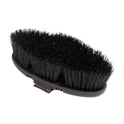 Spazzola Equestro flessibile con setole da 5 cm Nero