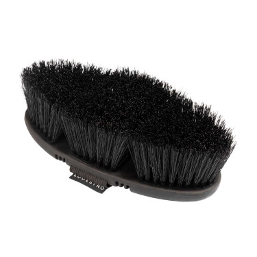 Spazzola Equestro flessibile con setole da 5 cm Nero