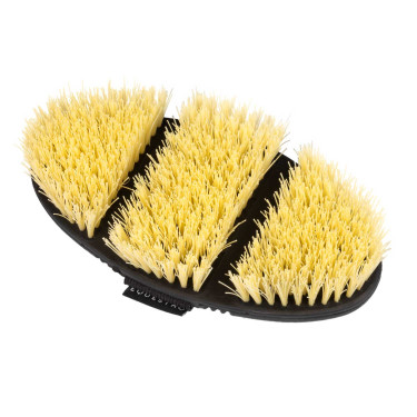 Spazzola da grooming Equestro flessibile per la spazzolatura Naturale Marrone