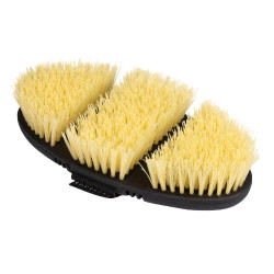 Spazzola da grooming Equestro flessibile per la spazzolatura Naturale Marrone