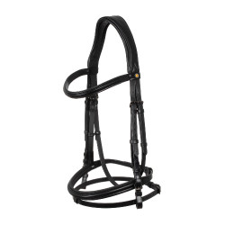 Briglia anatomica Equestro in pelle Nero Briglia anatomica Equestro in pelle Nero