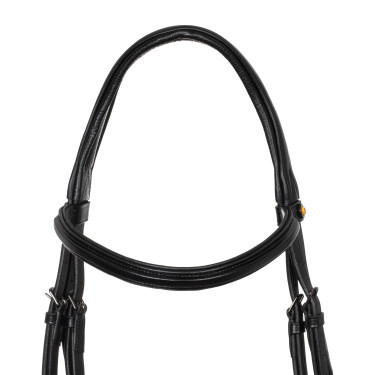 Briglia anatomica Equestro in pelle Nero Briglia anatomica Equestro in pelle Nero