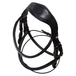 Briglia anatomica Equestro in pelle Nero Briglia anatomica Equestro in pelle Nero