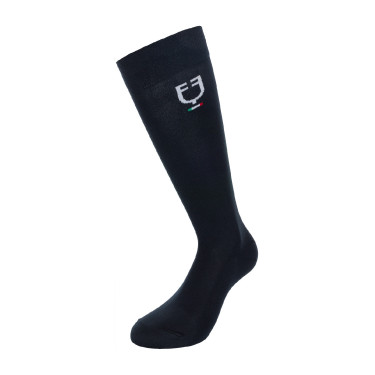Calzini tecnici Equestro x FISE confezione da 3 Nero / blu marine / blu Savoia Bianco