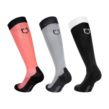 Calze equitazione tecniche Equestro (3 paia) | Equi-clic