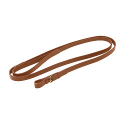 Lunghina equitazione in cuoio con catena in ottone