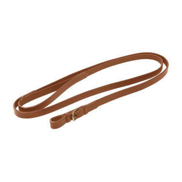 Lunghina equitazione in cuoio con catena in ottone