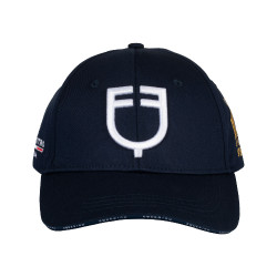 Cappellino unisex Equestro x FISE Blazer marine Blu marino