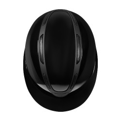Casco da donna Equestro Apocalypse con calotta lucida omologato EN 1384-2023 Nero / nero