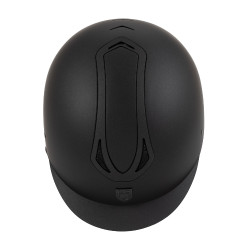 Casco Equestro unisex Azael con rotella posteriore con EN 1384-2023 Nero / nero