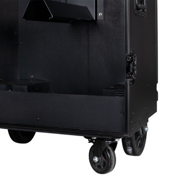 Armadio selleria Equestro in metallo nero 65×62×138 cm Nero F026
