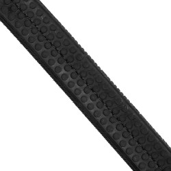 Briglia Supreme Hemelite da dressage con redini in gomma Nero Briglia Supreme Hemelite da dressage con redini in gomma Nero