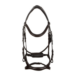 Filetto inglese in cuoio con capezzina anatomica Filetto inglese in cuoio con capezzina anatomica