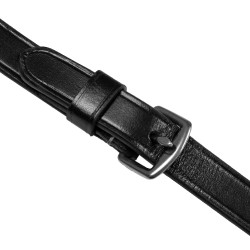 Briglia messicana Supreme con capezzina anatomica Nero