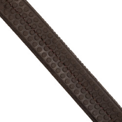 Briglia messicana Supreme con capezzina anatomica Marrone scuro
