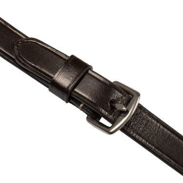 Briglia messicana Supreme con capezzina anatomica Marrone scuro