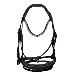 Testiera equitazione Equestro Softy Cover in cuoio