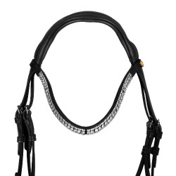 Testiera equitazione Equestro Softy Cover in cuoio
