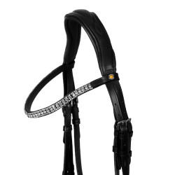 Testiera equitazione Equestro Softy Cover in cuoio