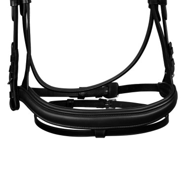 Testiera equitazione Equestro Softy Cover in cuoio