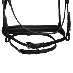 Testiera equitazione Equestro Softy Cover in cuoio