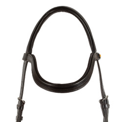 Briglia Comfitec Equestro anatomica in pelle Marrone scuro