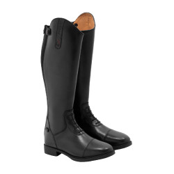 Stivali da bambino Supreme wide calf con lacci Nero