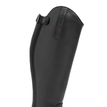 Stivali da bambino Supreme wide calf con lacci Nero