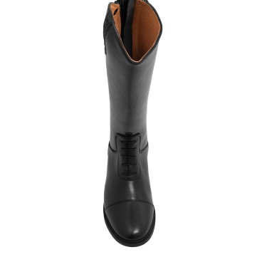 Stivali da bambino Supreme wide calf con lacci Nero