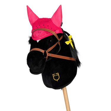 Cuffietta per hobby horse Equestro Fucsia Rosa Cuffietta per hobby horse Equestro Fucsia Rosa