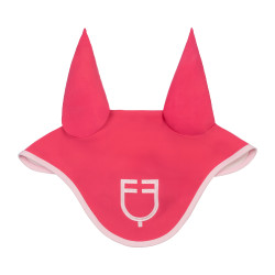 Cuffia Equestro trapuntata Wave in tessuto tecnico Caprifoglio / ballerina Rosa