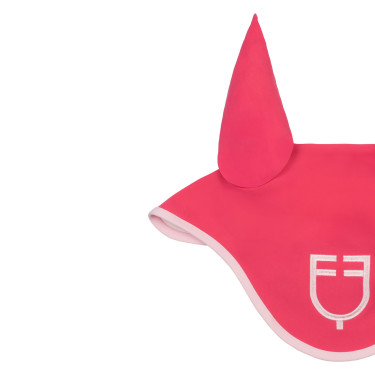 Cuffia Equestro trapuntata Wave in tessuto tecnico Caprifoglio / ballerina Rosa
