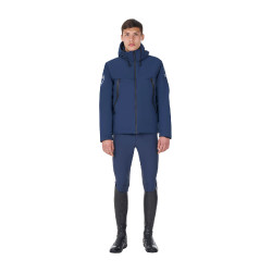 Giacca impermeabile da uomo Equestro x FISE Blazer marine Blu marino