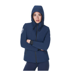 Giacca impermeabile da donna Equestro x FISE Blazer marine Blu marino