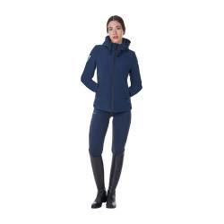 Giacca impermeabile da donna Equestro x FISE Blazer marine Blu marino
