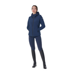 Giacca impermeabile da donna Equestro x FISE Blazer marine Blu marino