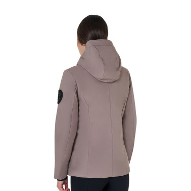 Giacca Equestro da donna idrorepellente e antivento Tigrato Marrone