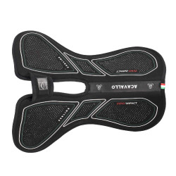 Ammortizzatore Acavallo Sublime impact 0 mezzo pannello garrese libero rialzo anteriore Nero