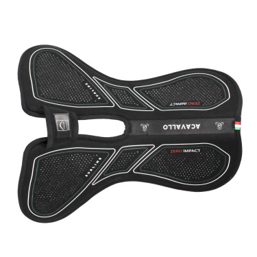 Ammortizzatore Acavallo Sublime impact 0 mezzo pannello garrese libero rialzo anteriore Nero