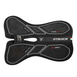 Ammortizzatore Acavallo Sublime Impact 0 mezzo pannello garrese libero rialzatore posteriore Nero