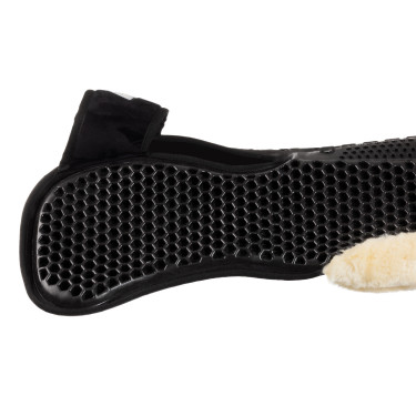 Ammortizzatore Acavallo per compensare MF-S WFS camoscio montone posteriore gel esagonale alza anteriore Nero / montone naturale