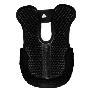 Ammortizzatore Acavallo per compensare MF-S WFS camoscio montone posteriore gel esagonale alza anteriore Nero / pecora nera