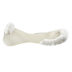 Ammortizzatore Acavallo Gel NS-S Classic-S taglio piatto demi Trasparente / montone bianco