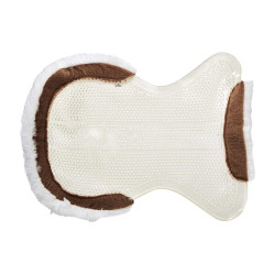 Ammortizzatore Acavallo Gel NS-S Classic-S taglio piatto demi Trasparente / montone bianco